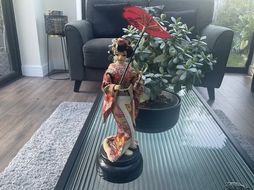 Vintage japanese geisha doll - vintage,