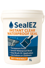Paint On Sealant – Clear Waterproof Seal On Wood, Concrete, Glass, Plastic Etc..
