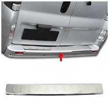 For VAUXHALL OPEL VIVARO 2001-2014 Chrome Rear Bumper Protector GLOSSY S.STEEL