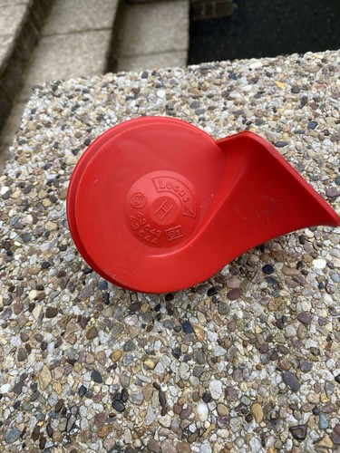 Lucas 12v horn classic red - 12v,