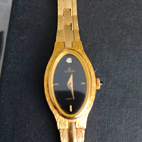 Lotus women gold tone oval - women’s,