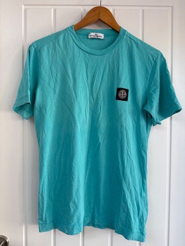 Stone island blue shirt - blue, t-shirt