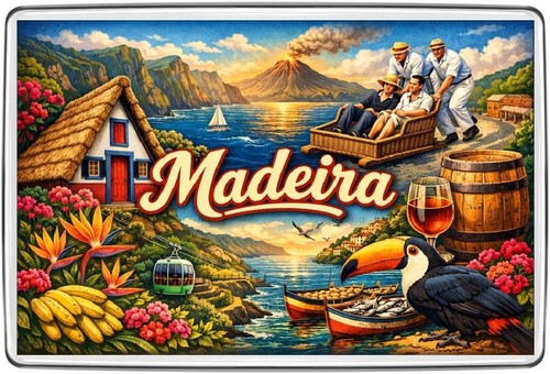 Madeira volcano toboggan - volcano,