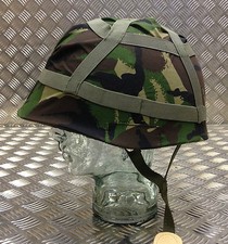Genuine British Army Woodland Camo DPM Helmet Cover. Size Adjustable - Brand NEW