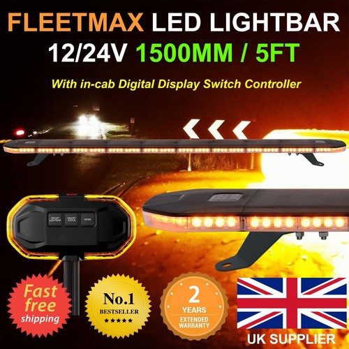 Led amber light bar strobe - bar,