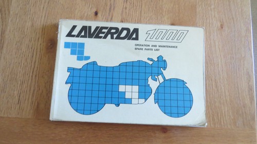 Laverda triple manual 1000 - laverda,