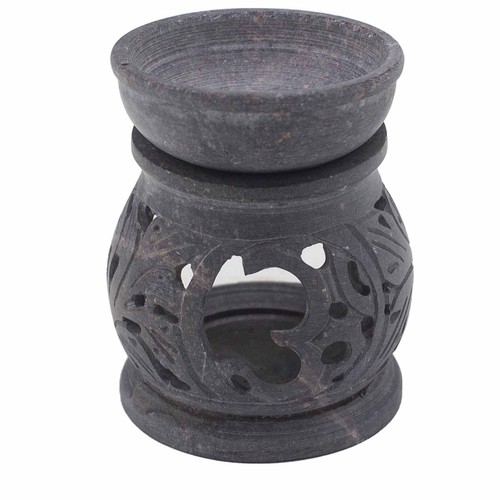 Small soapstone oil burner - oil,