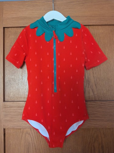 Mini boden strawberry swimsuit