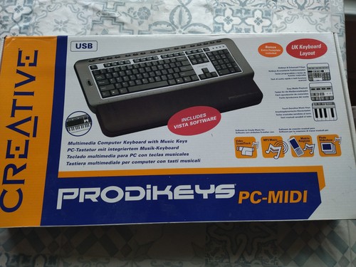 Creative prodikeys midi - prodikeys, pc-midi