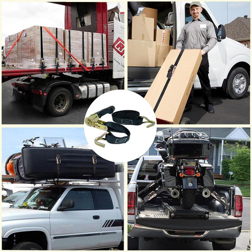 Ratchet straps 4pack x - ratchet, 4