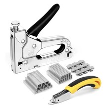 Staple Gun with 2100 Staples -