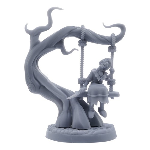 Halloween scary puppet swing - scary,