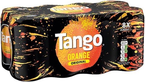 Tango orange 330ml - (pack, 8)