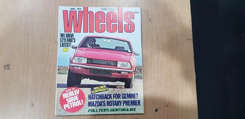Wheels magazine june 1975 - magazine,