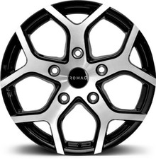 16" BLACK & POLISHED  ALLOY