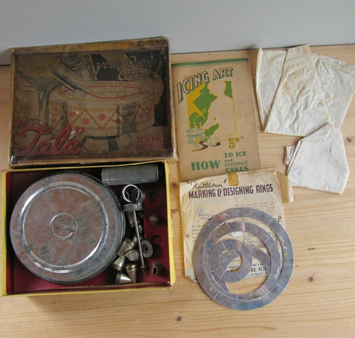 Vintage tala cake decorating - tala,