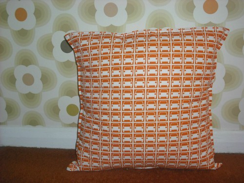 Homemade cushion cover using - homemade,