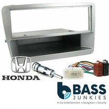 Honda Civic EP1 EP2 EP3 EP4 Silver Car Stereo Fascia Panel Fitting Kit CT24HD02