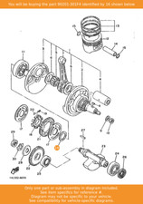 YAMAHA Washer, Plate