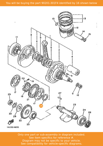 Yamaha washer plate - yamaha, washer,
