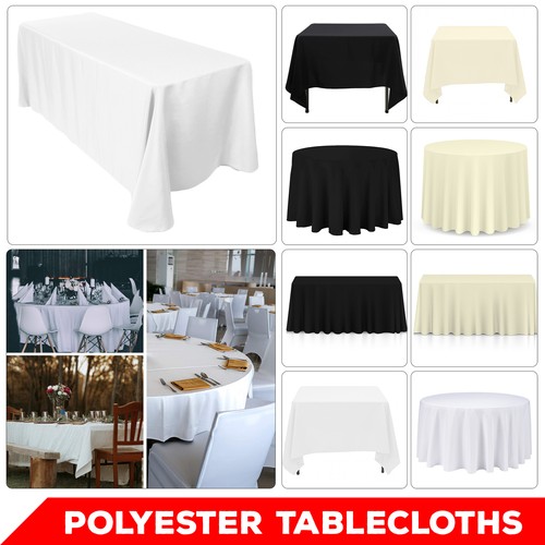Table cloth cover polyester - table,