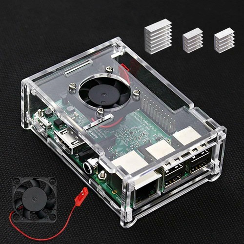 Raspberry case with - 3, +