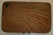 Vintage Wooden and Brass Art