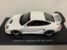 2007 PORSCHE AVALANCHE GTR 650 EVO-R WHITE SPARK S0719 1:43 WHITE