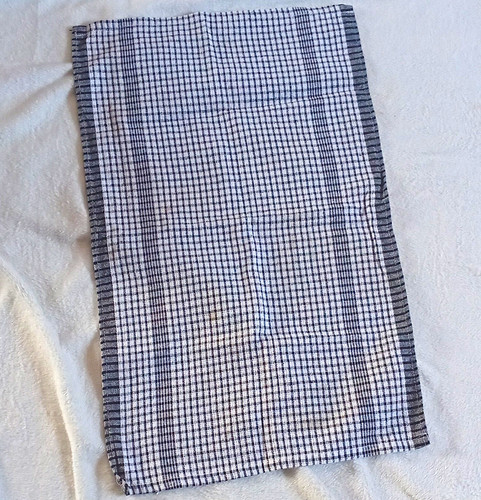 Grey white check - &, cotton