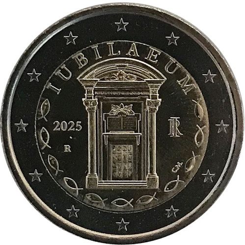 Italy coin euro 2025 - 2€,