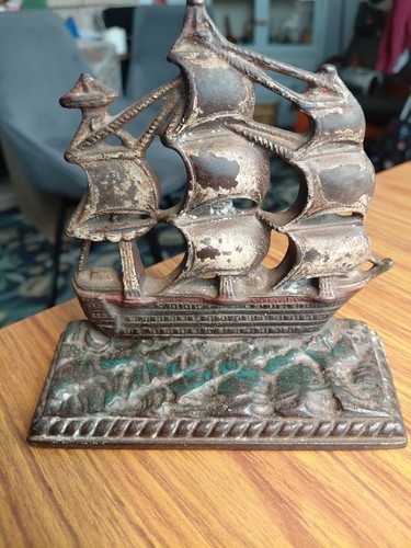 Antique cast iron s - antique, h.m.s
