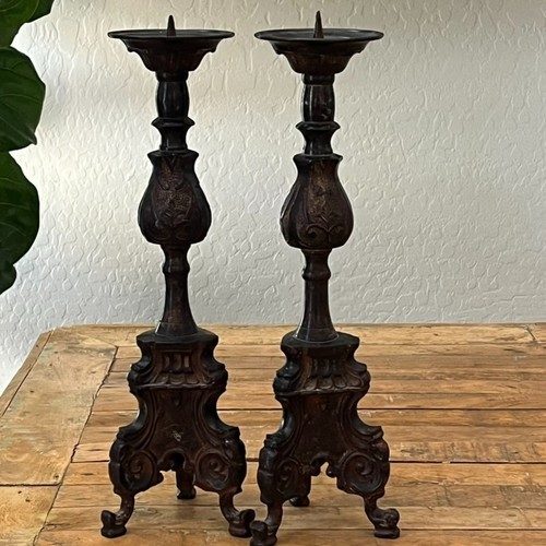 Rare vintage baroque cast iron - vintage,