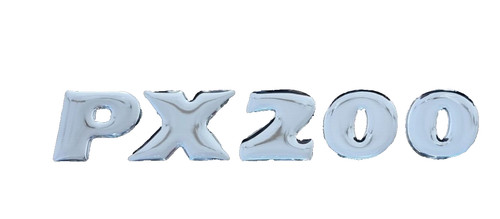 Vespa px200 gel emblem - gel, badge