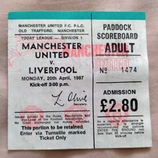 20-4-1987 League Manchester