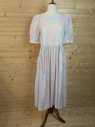 Vintage pastel puff sleeve - vintage,