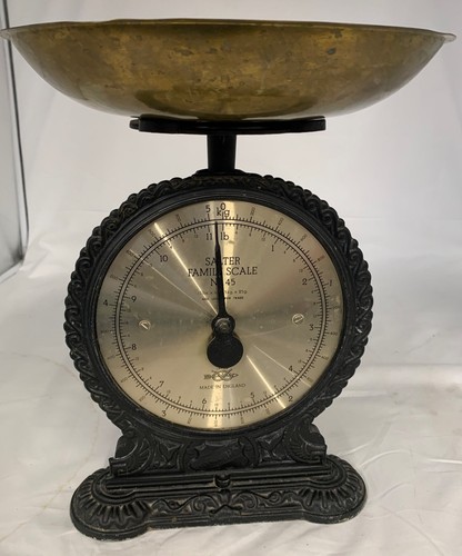 Vintage salter family - family, scale