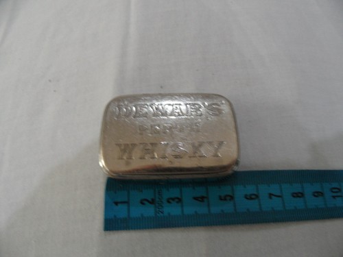 Vintage small advertising tin - small,