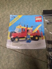 LEGO 6674 Crane/Tow Truck Building Kit 1986 Complete Set with Instructions