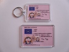 MISS PIGGY MUPPET Keyring or
