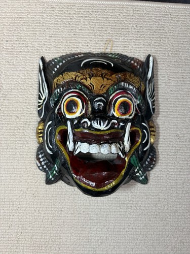Wooden monkey mask barong - wooden, of