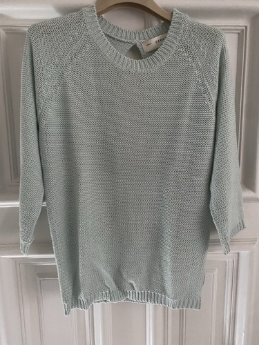 Zara mint green knitted top - mint,