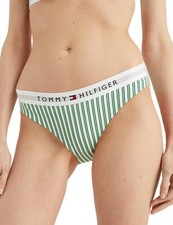 Tommy Hilfiger Bikini Brief Womens Designer Striped Swimwear UW0UW04563