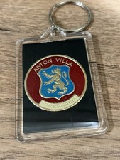 Vintage 1970’s Esso Foil team badge keyring handmade  Aston Villa… 