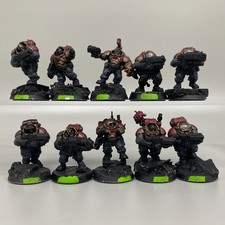 10 HEARTHKYN WARRIORS LEAGUES OF VOTANN WARHAMMER 40K SQUATS 40,000 SQUAD