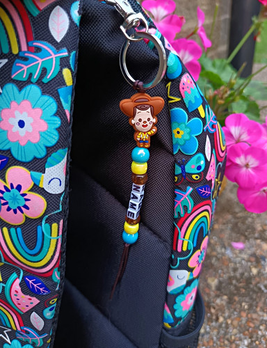 Woody toy story name - toy, keyring
