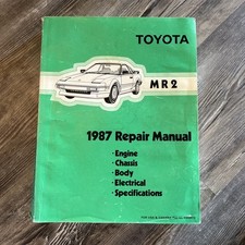 1987 toyota mr2 2 factory - 1987,