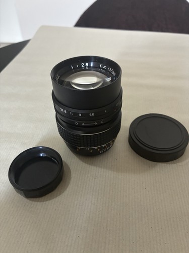 Optomax 135mm lens - optomax, m42