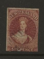 NEW ZEALAND SG43 6d Brown QV