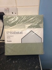 habitat textured print bed set