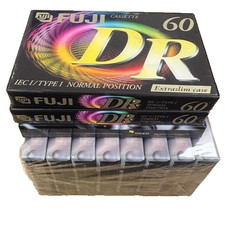 2 x Fuji DR 60 & 9 x Maxell UR 90 Blank Audio Cassette Tapes